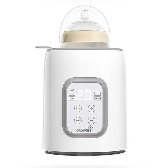 GROWNSY 8-in-1 Fast Baby bottle Warmer with Timer for Breastmilk or Formula - Picture 3 of 6